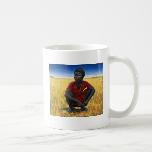 Girl in Red 1992 Coffee Mug (Right)