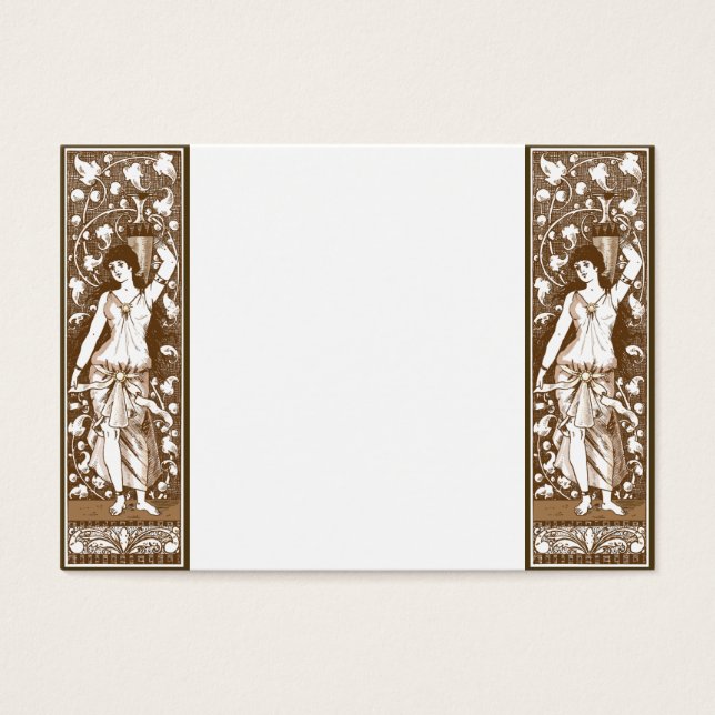 Girl in robe with urn (Front)