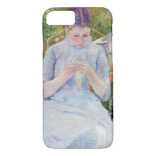 Girl in the Garden, Mary Cassatt Case-Mate iPhone Case