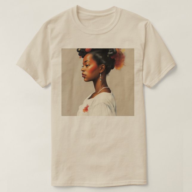 Girl in the Painting T-Shirt (Design Front)