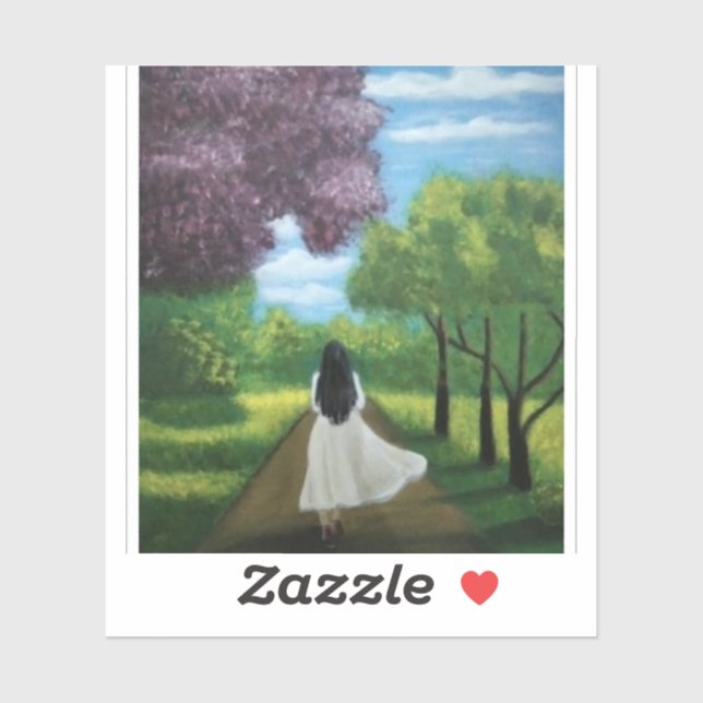 Girl in White Dress (Sheet)