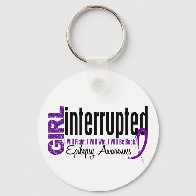 Girl Interrupted 1 Epilepsy Key Ring (Front)