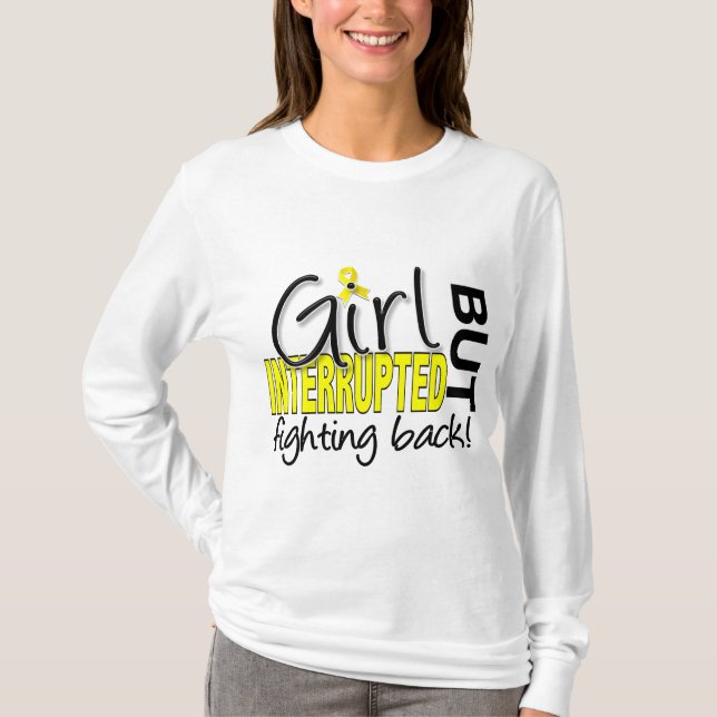 Girl Interrupted 2 Endometriosis T-Shirt (Front)
