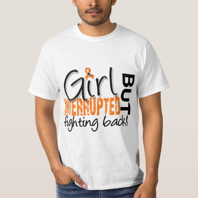 Girl Interrupted 2 Multiple Sclerosis T-Shirt (Front)