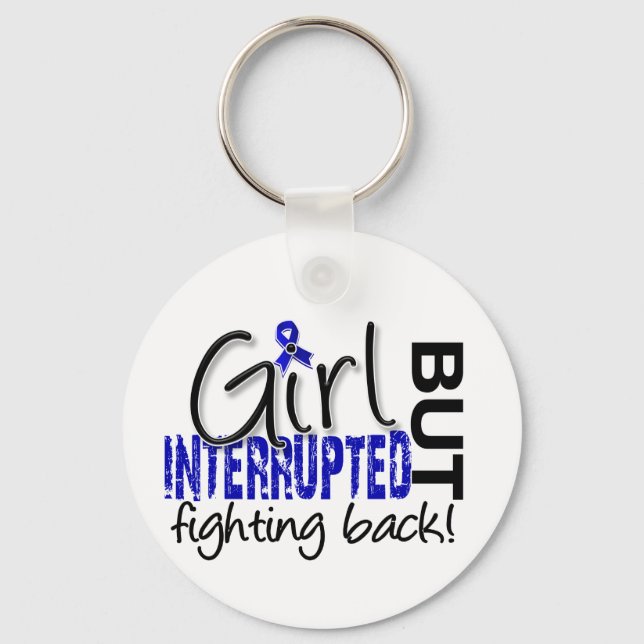 Girl Interrupted 2 Rheumatoid Arthritis Key Ring (Front)