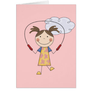 Girl Jumping Rope  T-shirts and Gifts