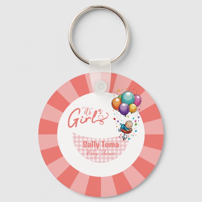 girl  key ring (Front)