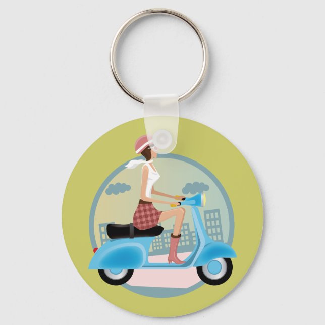 Girl Key Ring (Front)
