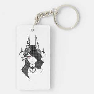 Girl, key ring