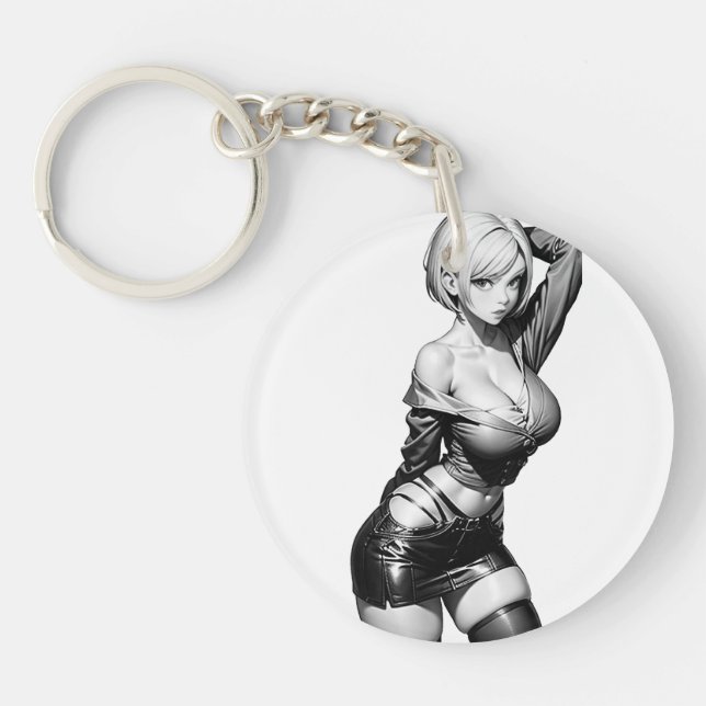 Girl  Keychain (Front)