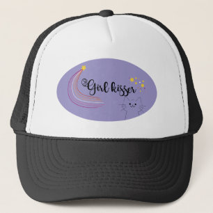 Girl Kisser Lesbian Trucker Hat