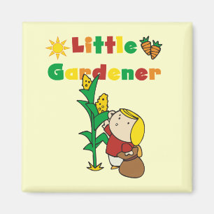 Girl Little Gardener Tshirts and Gifts Magnet