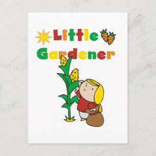 Girl Little Gardener Tshirts and Gifts Postcard