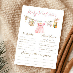 Girl Locally Grown Baby Predictions Game