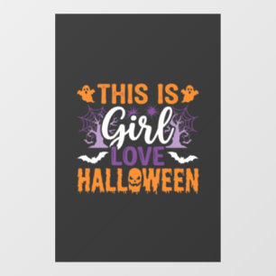 Girl Love Halloween Ghost Design_1