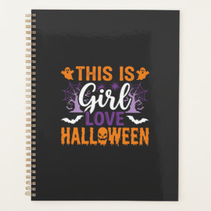 Girl Love Halloween Ghost Design_1 Planner