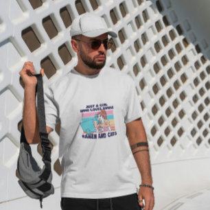 Girl Loves Anime And Ramen T-Shirt