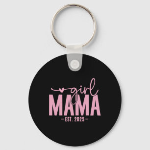 Girl Mama Est 2025 Pregnancy Reveal Mom To Be New Key Ring