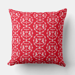 Girl Mermaid Princess Cushion
