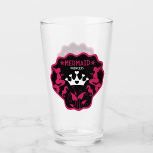 Girl Mermaid Princess Glass