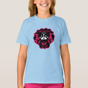 Girl Mermaid Princess T-Shirt