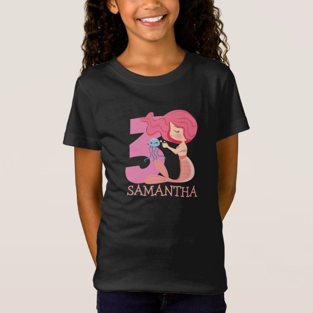 Girl mermaid T-Shirt (Front)