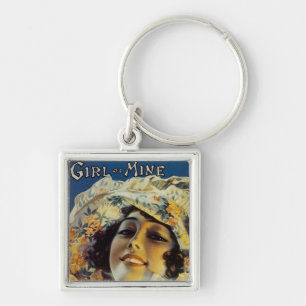 Girl of Mine Key Ring