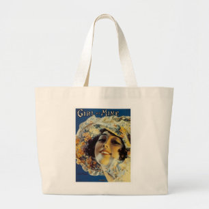 Girl of Mine Large Tote Bag
