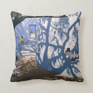 Girl on a Swing India 2000 Cushion