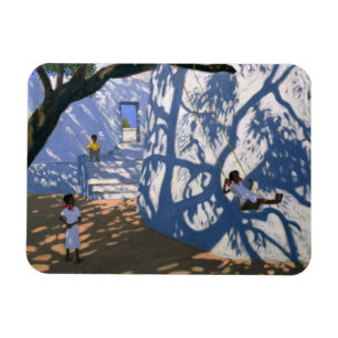 Girl on a Swing India 2000 Magnet