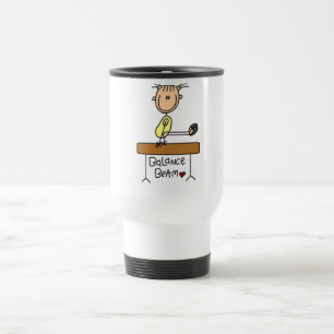 Girl on Balance Beam Tshirts and Gifts Travel Mug