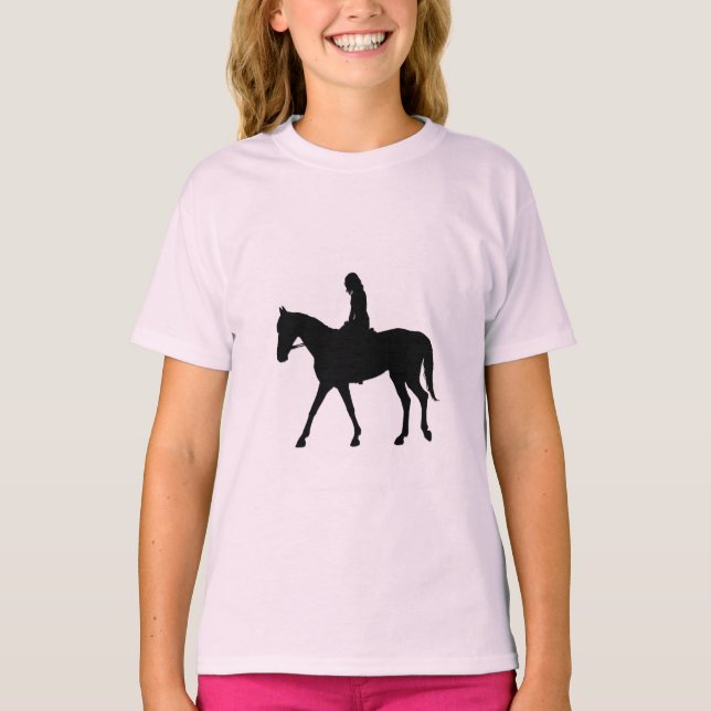 Girl on Horse T-Shirt (Front)