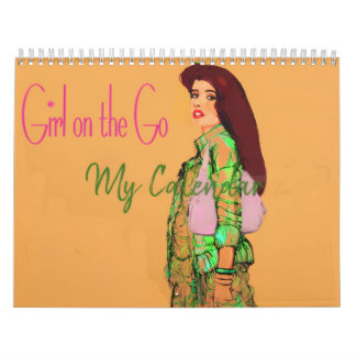 Girl on the Go 2026 Calendar by artist