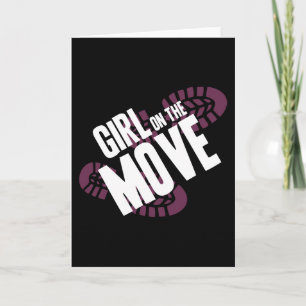 Girl on the Move Card