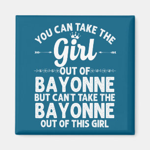 Girl Out Of Bayonne Nj New Jersey Home Roots Usa _ Magnet