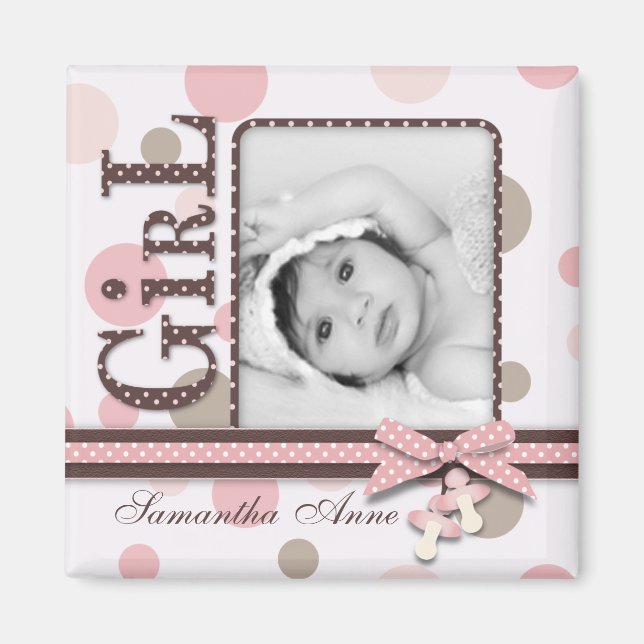 Girl Photo Magnet S2 (Front)