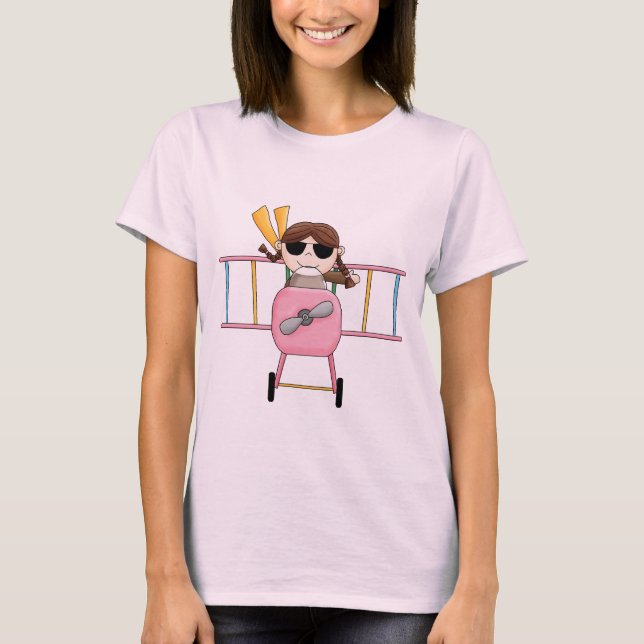 Girl Pilot T-shirts and Gifts (Front)