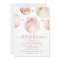 Girl Pink Bow Shell Baby Shower