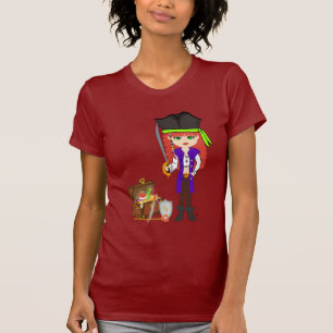 Girl Pirate Mad Morgan Rackham T-Shirt