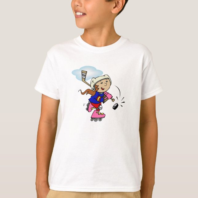 Girl Player T-Shirt (Front)