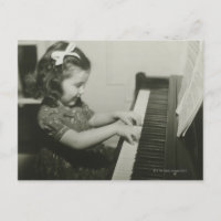 Girl Playing Piano