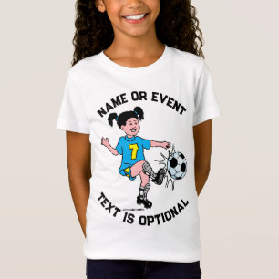 Girl Playing Soccer T-Shirt