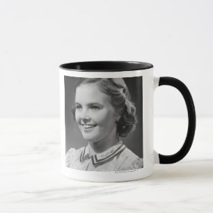 Girl Posing in Studio Mug