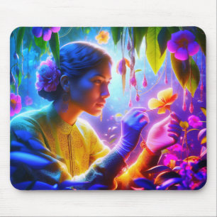 Girl Power at the Workplace on a Mousepad