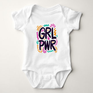 Girl Power Baby Bodysuit