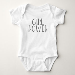 Girl Power Baby Bodysuit