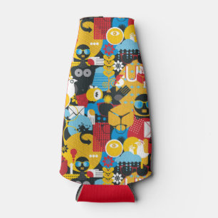 Girl power bottle cooler