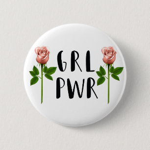 GIRL POWER ~ Button