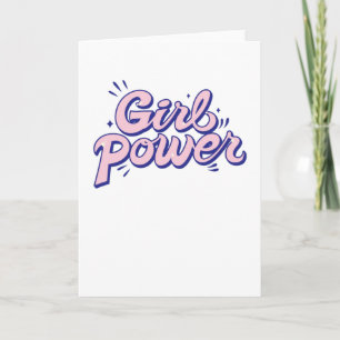 Girl Power Card
