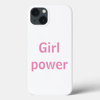 girl power iPhone 13 case
